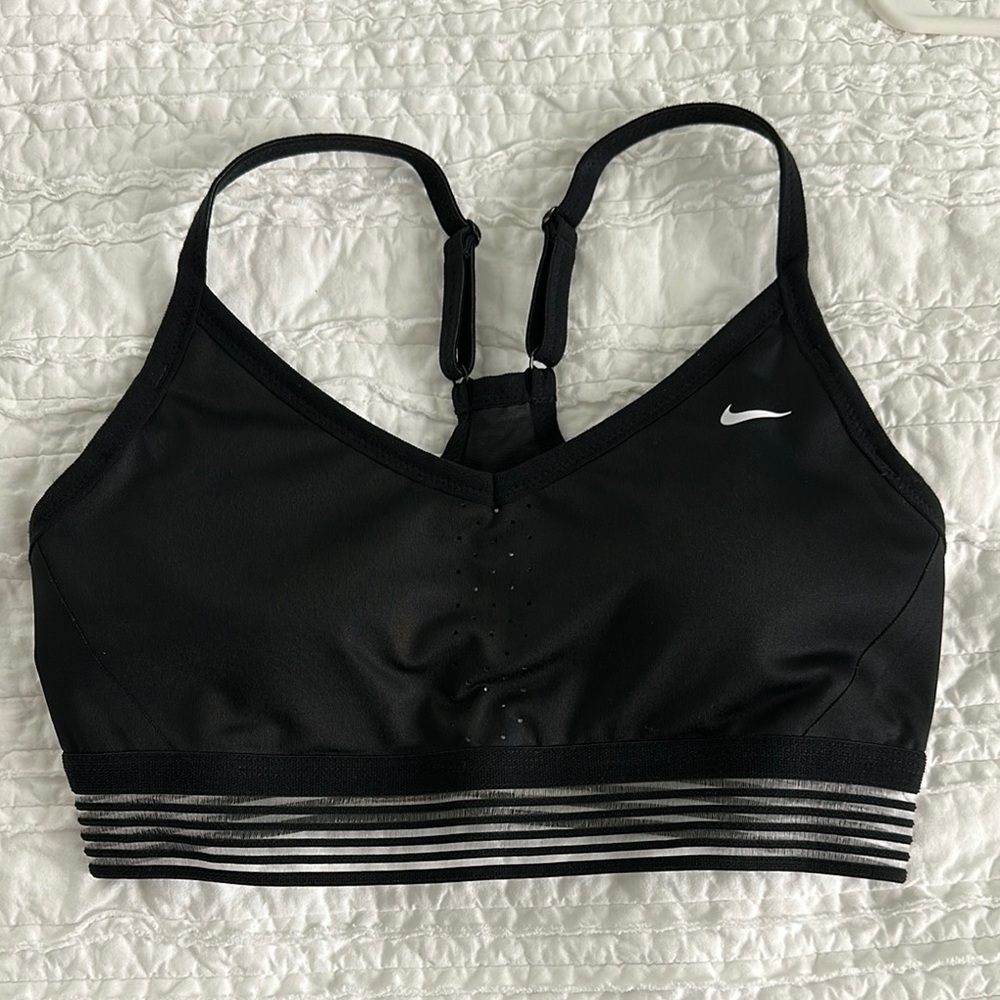 Nike Black Racerback Sports Bra - Like New!